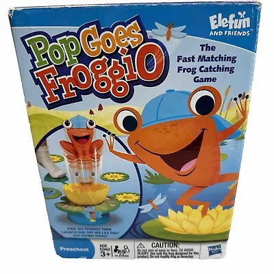 Buy Pop Goes Froggio Hasbro 2009 Elefun & Friends Preschool Game COMPLETE • 33.07£