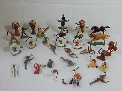 Buy Collection 25  Britains Deetail + Others Cowboys & Indians - Spares/Repairs #4 • 11.99£
