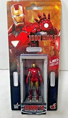 Buy Iron Man 3 Figure Mark VI (6) With Hall Of Armor  - NEW - Hot Toys  Collectable • 9.99£