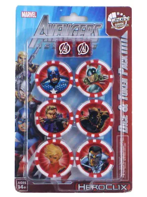 Buy Marvel Heroclix Avengers Assemble Dice & Token Pack Brand New Wizkids Neca New • 17.91£