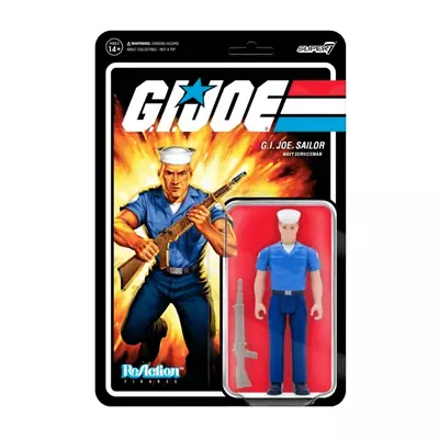 Buy G.I. JOE W2 - Blueshirt (Pink)  ReAction Figure  3.75  Super7 • 14.95£