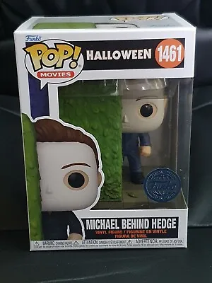 Buy Michael Behind Hedge 1461 Funko Pop Halloween - Available Now • 24.50£