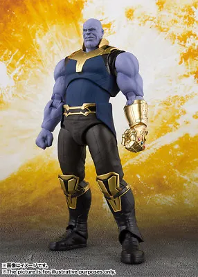 Buy Bandai S.H.Figuarts Thanos (Avengers / Infinity War) Japan Version • 114£