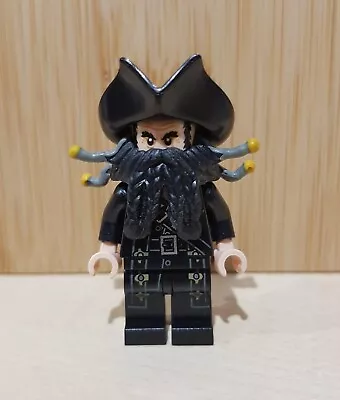 Buy LEGO Pirates Of The Caribbean Blackbeard Minifigure 2011 4195 Poc007 • 17.95£