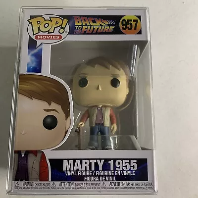 Buy Funko Pop! Movies: Back To The Future - Marty McFly (1955) In Protector ￼ • 24.99£