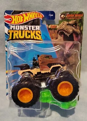 Buy  Hot Wheels Monster Trucks - Jurassic Park Tyrannosaurus Dinosaur 1.64 Scale New • 12£