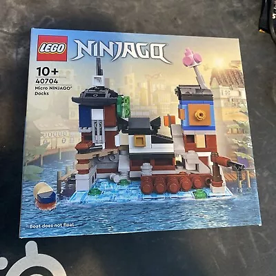 Buy Lego Ninjago 40704 Micro Ninjago Docks - Brand New & Sealed - Limited Edition  • 27.48£