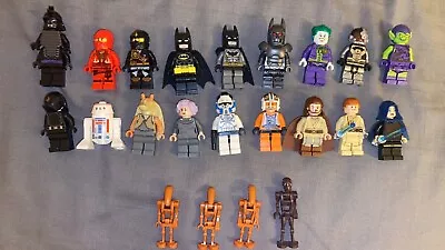 Buy LEGO Minifigure Bundle - Star Wars,Ninjago,DC X22 • 80£