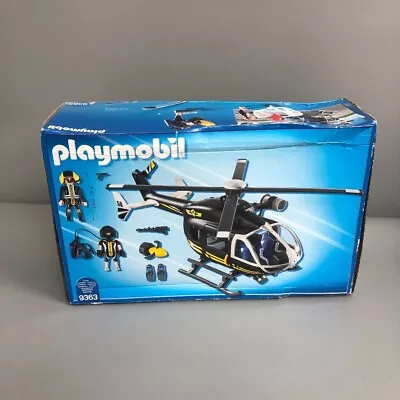 Buy Playmobil City Action Rescue Helicopter 9363 Set Collectable Construction -CP • 9.99£