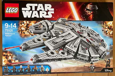Buy LEGO Star Wars Millennium Falcon 75105 Retired Set New In Box • 200£