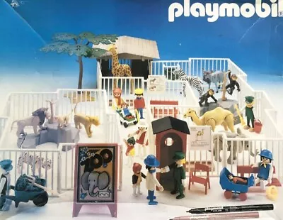 Buy Playmobil 3145 Vintage Zoo Fence Enclosure Piece Spares Or Repairs  • 4.99£