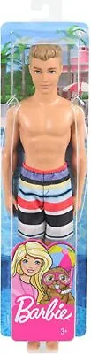 Buy Barbie Ken Doll FJF08 Stripey Beach Shorts NEW (Box Damaged)  • 12.99£