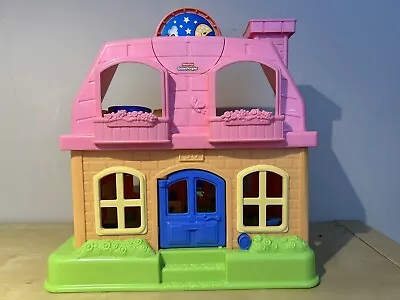 Buy Fisher Price Little People House With Sounds -  Furniture & People Included • 24.50£