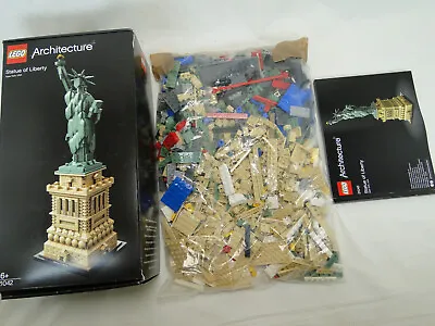 Buy LEGO Architecture 21042 Statue Of Liberty Complete With Instructions OBA + Original Packaging • 72.06£