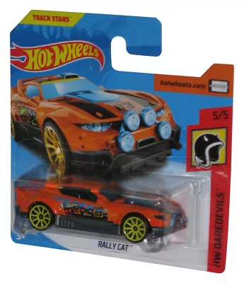 Buy Hot Wheels HW Daredevils (2017) Orange Rally Cat Toy Car 5/5 - (Short Card) • 20.38£