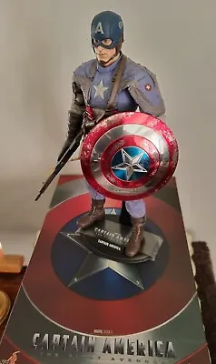Buy ** VERY RARE **  1/6 Hot Toys Captain America: The First Avenger MMS156 Marvel. • 174.99£