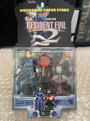 Buy Resident Evil 2 Leon Kennedy & Licker Action Figure Toybiz 1998 Biohazard Capcom • 150£