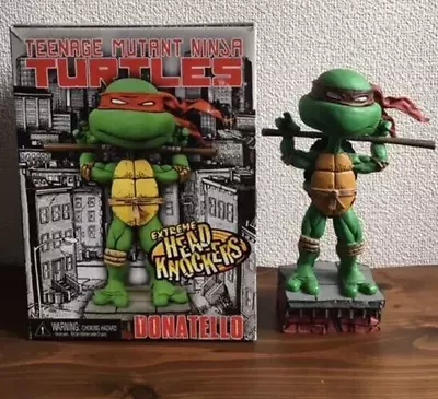 Buy NECA Mutant Turtles Donatello Extreme Head Knockers Ninja Turtles Action Figure • 135.47£