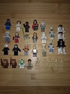 Buy Lego Star Wars Minifigures Bundle Job Lot X30 • 26£