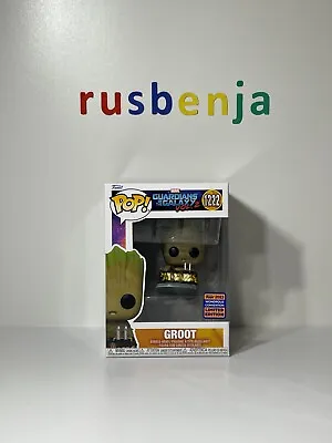 Buy Funko Pop! Marvel Guardians Of The Galaxy Volume 2 Groot With Bomb #1222 • 28.29£