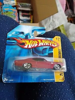 Buy Hot Wheels - 69 Chevelle - 2008 - First Editions - L9932 Little Damage To Card • 15£