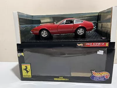 Buy Boxed 1:18 Scale Diecast Model Hot Wheels Hotwheels Ferrari 365 GTB/4 Daytona • 39.99£