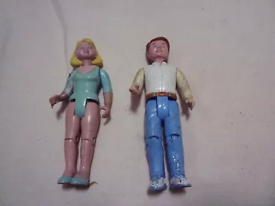 Buy Vintage Fisher Price Loving Family Mum And Dad Toys 1993 • 5.99£