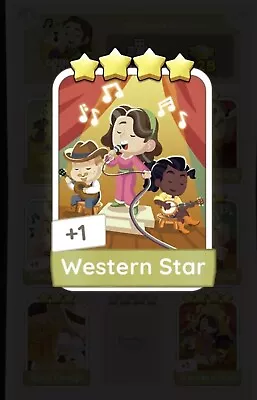 Buy Monopoly Go - Western Star • 4£
