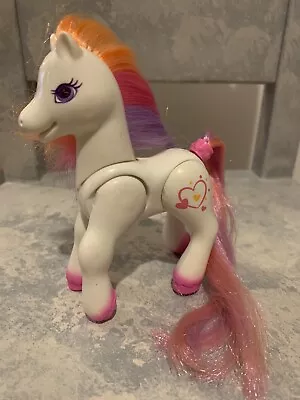 Buy Hasbro My Little Pony Light Heart Canopy Bed Figure Generation 2 • 9.99£