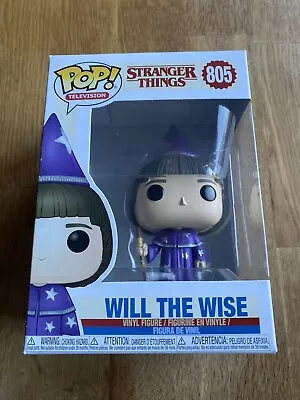 Buy Stranger Things Funko Pop Will The Wise #805 Soft Protector • 13£