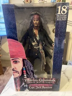 Buy Disney Store Captain Jack Sparrow 18  Motion Activated Talking Figure • 140£