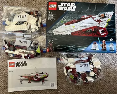 Buy Lego Star Wars 75333: Obi-Wan Kenobi’s Jedi Starfighter • 15£