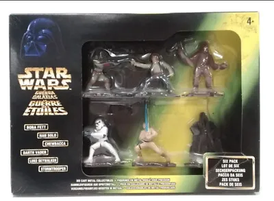 Buy Star Wars Die-Cast Metal Collectible Figure Pack Collectors Pack Kenner Rare • 24.99£