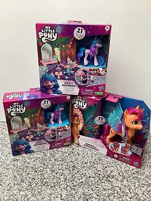 Buy My Little Pony Bundle Izzy Moonbow X2 Sunny Starscout X1 Hoof To Heart Toys • 25£