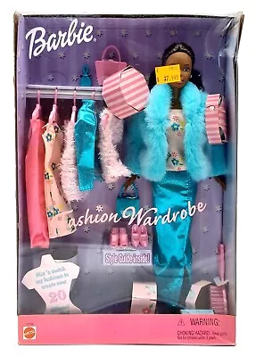 Buy 1999 Fashion Wardrobe Barbie Doll / African-American / Mattel 27789, NrfB • 92.56£