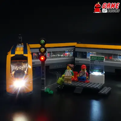 Buy LED Light Kit For Passenger Train - Compatible With LEGO® 60197 Set (Advanced) • 28.41£