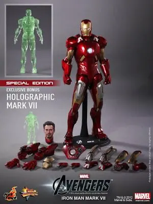Buy Hot Toys Mms 185 The Avengers – Iron Man Mark Vii - Special Edition - New • 425.99£