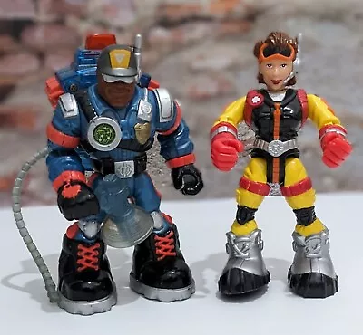 Buy 2 X Rescue Heroes Vintage Figure Bundle Pair • 6.99£