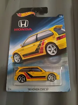 Buy Hot Wheels FKD24	2018	Honda	2/8	Honda	1990 Civic EF		Yellow • 20£