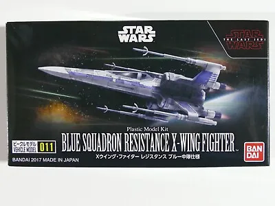 Buy Bandai Star Wars Vehicle Model 011 Blue Squadron Resistance X-Wing 2017 • 34.50£
