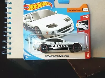 Buy Hot Wheels NISSAN 300ZX TWIN TURBO White Police Car  • 4.99£