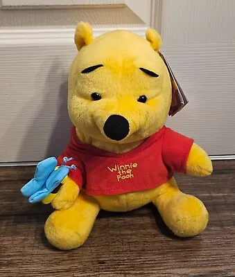 Buy Fisher Price Winnie The Pooh With Butterfly 25cm Soft Plush Toy • 8.99£