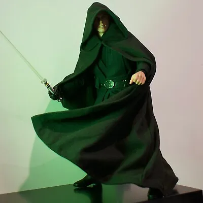 Buy Unreal Customs *Brown Return Of The Jedi Luke Skywalker Cape* For Hot Toys Luke • 75£