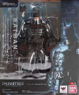 Buy Genuine Bandai Tamashii Nations S.H.Figuarts Batman INJUSTICE Ver. Action Figure • 190£