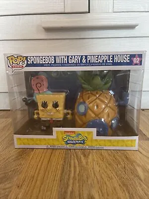Buy Spongebob Squarepants - Spongebob With Gary & Pineapple House Pop! Town #02 • 50£