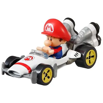 Buy Toys Hot Wheels - Mario Kart - Die-cast - Baby Mario B Dasher /Toys Toy NEW • 9.51£