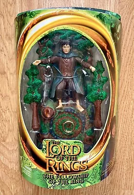 Buy Bnib Lord Of The Rings Frodo Baggins Toy Biz Action Figure Fellowship Series • 19.99£