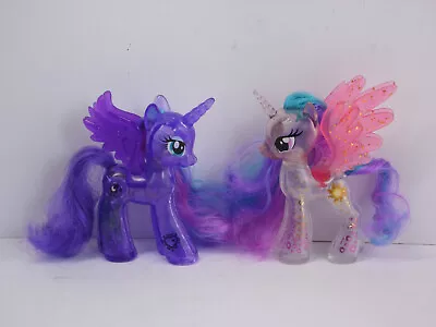 Buy My Little Pony G4 Water Cutie Princess Celestia & Luna Sparkle Bright Light Up • 24£