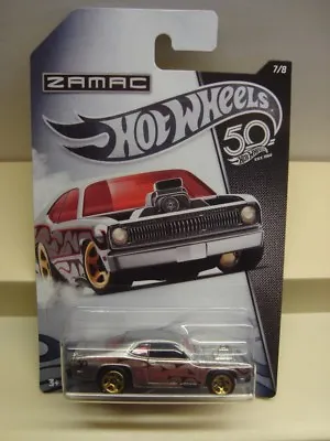 Buy Hot Wheels 50th Anniversary Zamac Series PLYMOUTH DUSTER THRUSTER  MINT ON CARD  • 3.75£