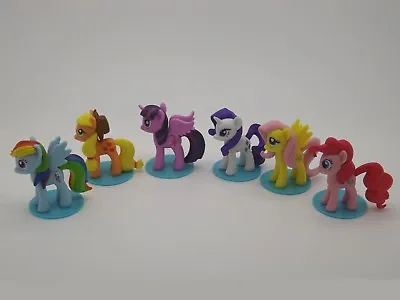 Buy My Little Pony Figures, Collect All 6 Pinky Pie, Rarity, Rainbow Dash And More!  • 1.99£